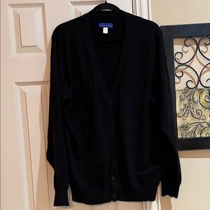 Simply Styled Classic Black Cardigan Sweater